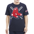 Pro Standard RED SOX MASH UP SJ TEE - Pro Standard Midnight Navy