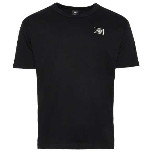 New Balance Mens  Essential Checkerboard T-shirt In White/black