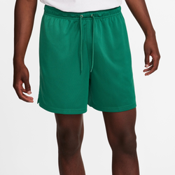 Men's - Nike Club Flow Mesh Shorts  - Green/White