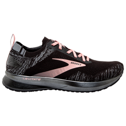 Women's - Brooks Levitate 4 - Black/Grey/Coral Cloud