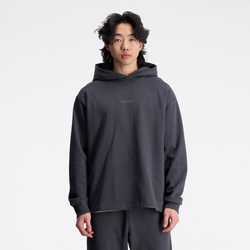 Men's - New Balance Linear Pullover Hoodie - Black