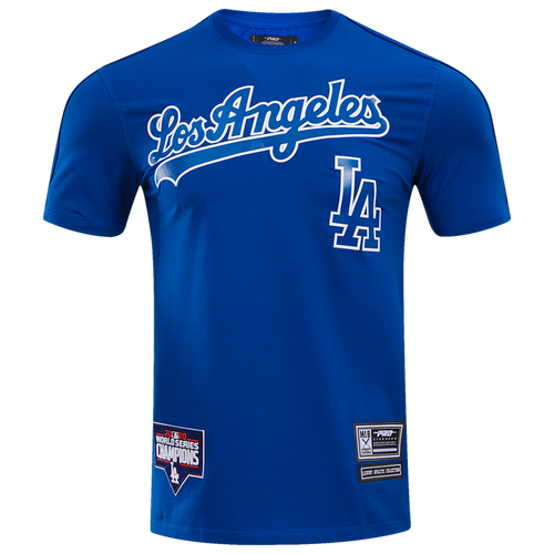 MENS - Pro Standard DODGERS LOGO CLASSIC MESH PRO TEAM TAPING SHIRT - Dodger Blue