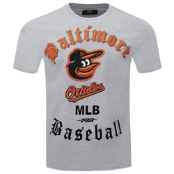Men's - Pro Standard ORIOLES OLD ENGLISH SJ TEE - Heather Grey