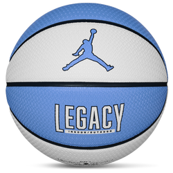 Men's - Jordan Legacy 2.0 8-Panel Basketball  - White/College Navy