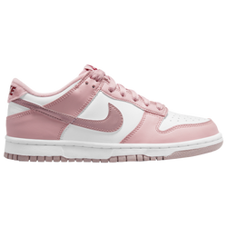 Girls' Grade School - Nike Dunk Low - Pink Glaze/Pink Glaze