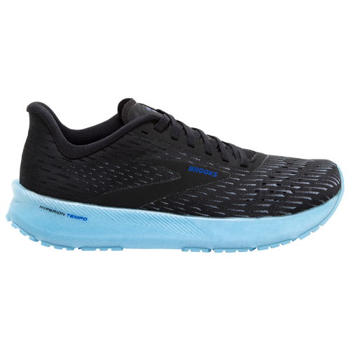 

Brooks Mens Brooks Hyperion Tempo - Mens Running Shoes Black/Iced Aqua/Blue Size 07.0