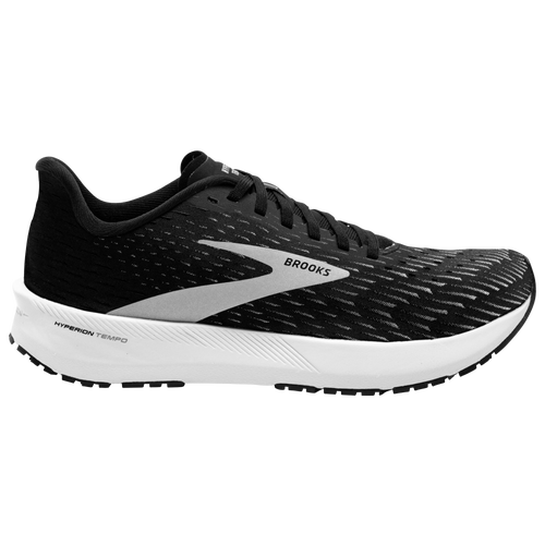 Shop Brooks Mens  Hyperion Tempo In Black/silver/white
