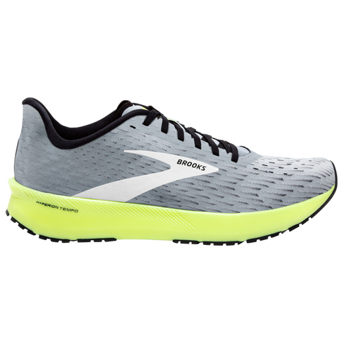 Shop Brooks Mens  Hyperion Tempo In Grey/black/nightlife