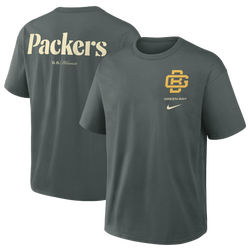 Men's - Nike Packers NFL Rival Short Sleeve T-Shirt - Green