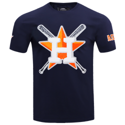 Men's - Pro Standard ASTROS MASH UP SJ TEE - Midnight Navy