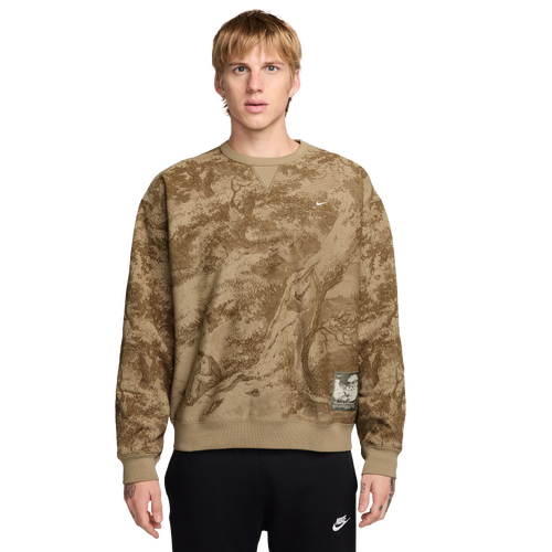 MENS - Nike NSW T Shirt 90 Nike Air - Tan/Olive