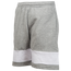 Kappa Logo Drit Shorts - Girls' Grade School Gray/White