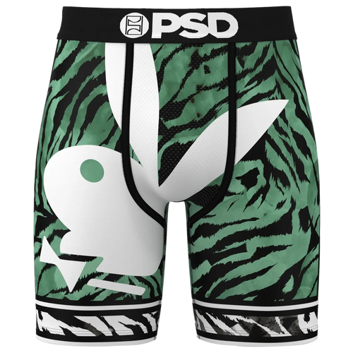 

PSD Mens PSD PB Safari Underwear - Mens Green/White Size L