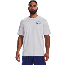 Men's - Under Armour Training Vent Novelty T-Shirt - White/Blue
