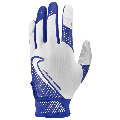 

Nike Womens Nike Hyperdiamond 2.0 Batting Gloves - Womens Game Royal/White/White Size M