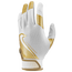 Nike Hyperdiamond 2.0 Batting Gloves - Women's White/Gold/White