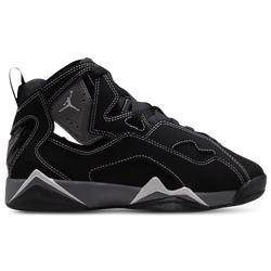Boys' Grade School - Jordan True Flight - Black/Silver