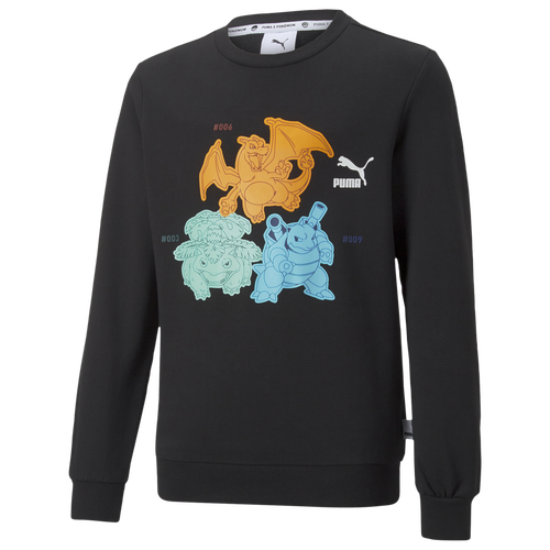 

Boys PUMA PUMA Pokemon Crew - Boys' Grade School Black Size S