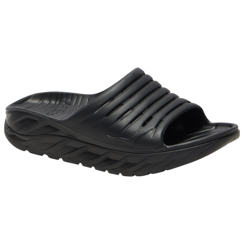 

HOKA Mens HOKA Ora Recovery Slide - Mens Shoes Black Size 9.0