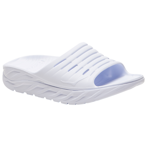 

HOKA Mens HOKA Ora Recovery Slides - Mens Shoes White/White Size 11.0