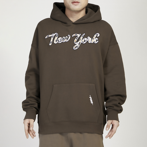 New York Yankees Pro Standard Logo Pullover Hoodie - White