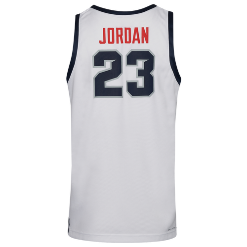 

Jordan Mens Michael Jordan Jordan Howard University Player Jersey - Mens White/White Size M