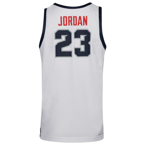 Jordan Mens Michael   Howard University Player Jersey In White/white