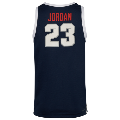 

Jordan Mens Michael Jordan Jordan Howard University Player Jersey - Mens Navy/Navy Size L