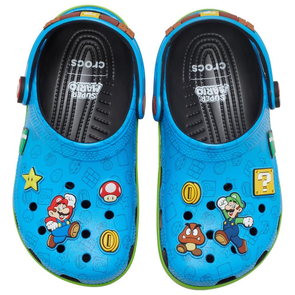 Crocs Super Mario Clogs Grade School