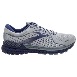 Men's - Brooks Adrenaline GTS 21 - Grey/Tradewinds/Deep Cobalt