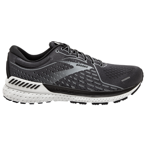 Brooks Adrenaline Gts 21 Running Shoe In Blackened Pearl/black/grey