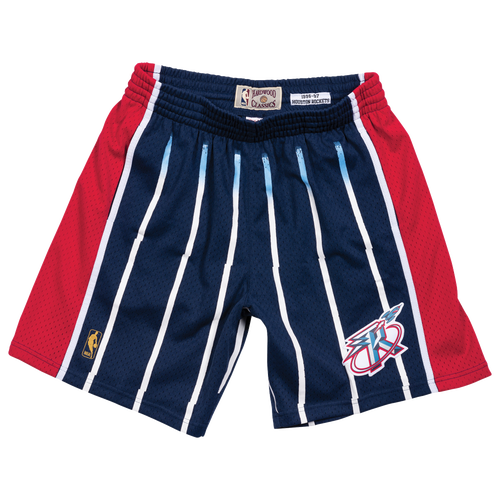 

Mitchell & Ness Mens Houston Rockets Mitchell & Ness Rockets Swingman Shorts - Mens Navy Size S