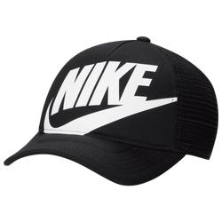 Boys' Grade School - Nike Rise CB Trucker Cap - Black/White