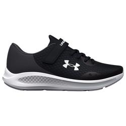 Girls' Preschool - Under Armour Pursuit 3 AC - Black/White/Jet Grey