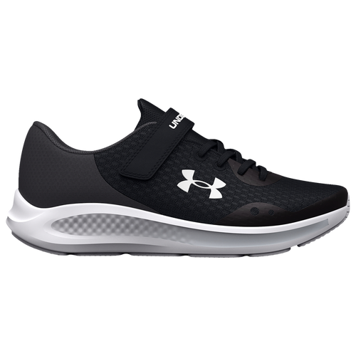 

Under Armour Girls Under Armour Pursuit 3 AC - Girls' Preschool Shoes Black/Jet Gray/White Size 11.0