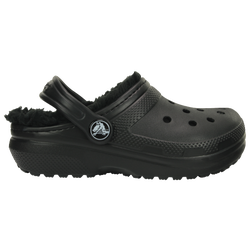 Boys' Toddler - Crocs Lined Clog - Black/Black