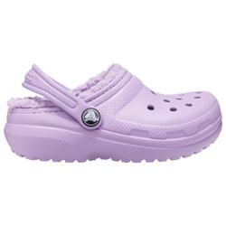 Girls' Grade School - Crocs Classic Lined Clog - Purple/Purple