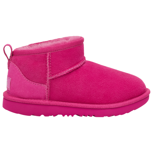 

Girls UGG UGG Classic Ultra Mini - Girls' Grade School Shoe Pink Size 04.0