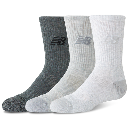 New Balance Boys   Active Crew Socks 3 Pack In Multi