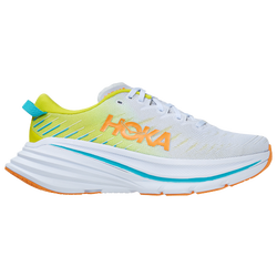 Men's - HOKA Bondi X - White/Evening Primrose