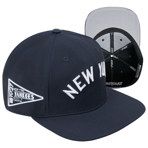 

Pro Standard Mens New York Yankees Pro Standard Yankees Retro Classic Snapback Hat - Mens Navy/White Size One Size