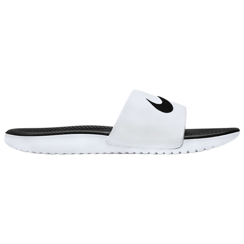 Nike Kawa Kids Slide Sandals Boy s Size 13 White Black