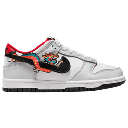 Garçons, Scolaire - Nike Dunk Low - Blanc/Blanc/Noir