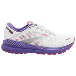 Women's - Brooks Adrenaline GTS 22 - White/Coral/Purple