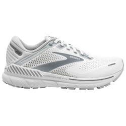 Women's - Brooks Adrenaline GTS 22 - White/Oyster/Primer Grey