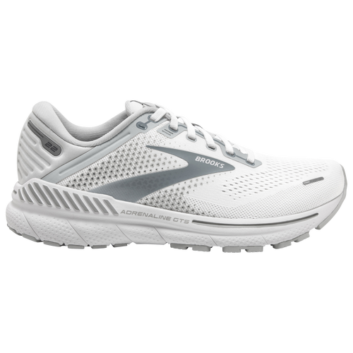 

Brooks Womens Brooks Adrenaline GTS 22 - Womens Shoes White/Oyster/Primer Grey Size 11.0