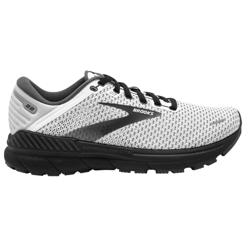 

Brooks Womens Brooks Adrenaline GTS 22 - Womens Running Shoes White/Grey/Black Size 11.0