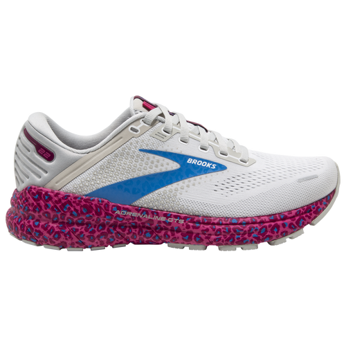 Brooks Women's Adrenaline Gts 22 Running Shoes In White/oyster