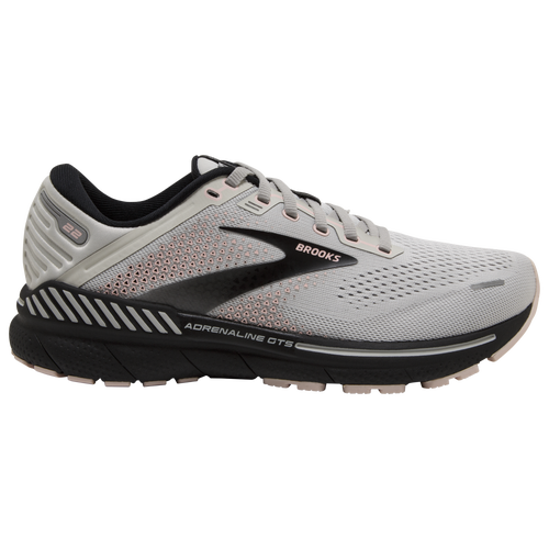 

Brooks Womens Brooks Adrenaline GTS 22 - Womens Running Shoes Grey/Rose/Black Size 6.5