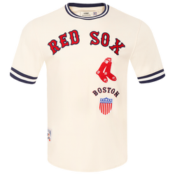 Men's - Pro Standard RED SOX RETRO CLASSIC DK TEE - Eggshell/Midnight Navy